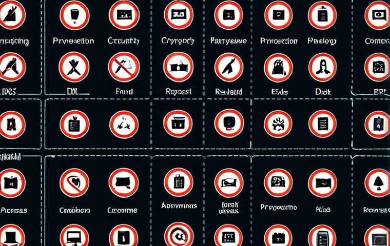 **
A threat matrix visualizing cybersecurity risks, prioritizing ransomware and DDoS attacks, with consideration of data privacy regulations like LGPD and e-commerce fraud prevention. Include icons representing different threats and impacts.
**