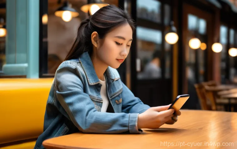 사이버 공격 예방을 위한 모바일 보안 강화 - **Prompt:** A person in their mid-20s, wearing smart casual attire (e.g., a neat sweater over a coll... 사이버 공격 예방을 위한 모바일 보안 강화 - **Prompt:** A person in their mid-20s, wearing smart casual attire (e.g., a neat sweater over a coll...