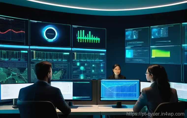 사이버 공격 대응을 위한 사이버 레질리언스 구축 - **Cyber-Resilience in Action: The Modern Security Operations Center**
    A diverse team of cybersec...